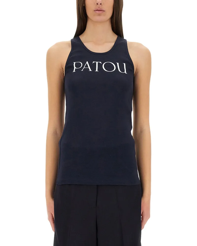 Patou Tanktop mit Logo Black