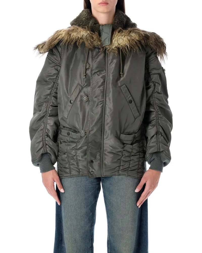 Junya Watanabe Coats Sage
