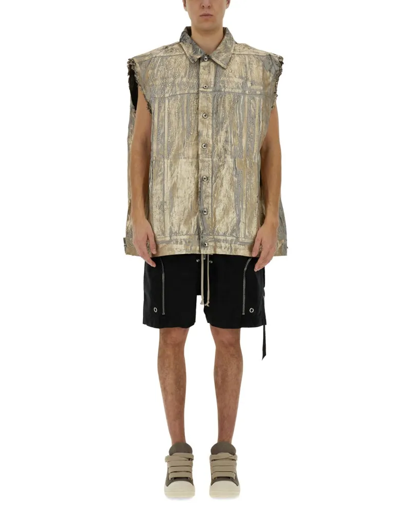 DRKSHDW by Rick Owens Jumbo Weste Gold