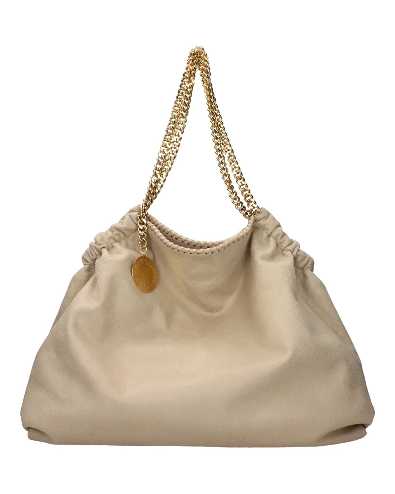 Stella McCartney Stella Mc Cartney Damens Umhängetaschen Eco Wildleder Beige/Butter -