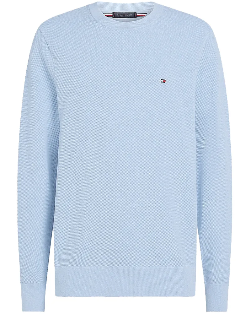 Tommy Hilfiger Pullover mit Waben Textur White