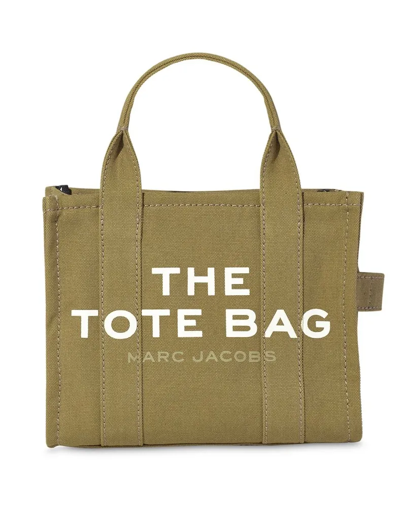 Marc Jacobs die Einkaufstasche kleine Leinwandtasche Green