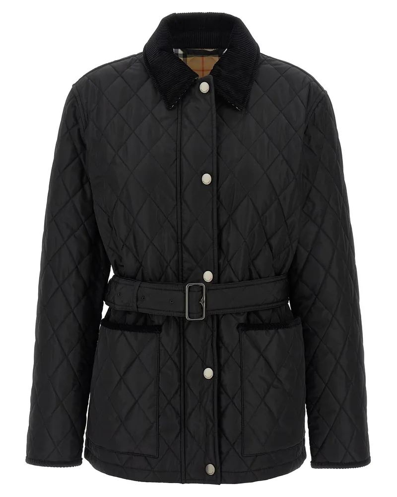 Burberry Chiltern' Jacke Black