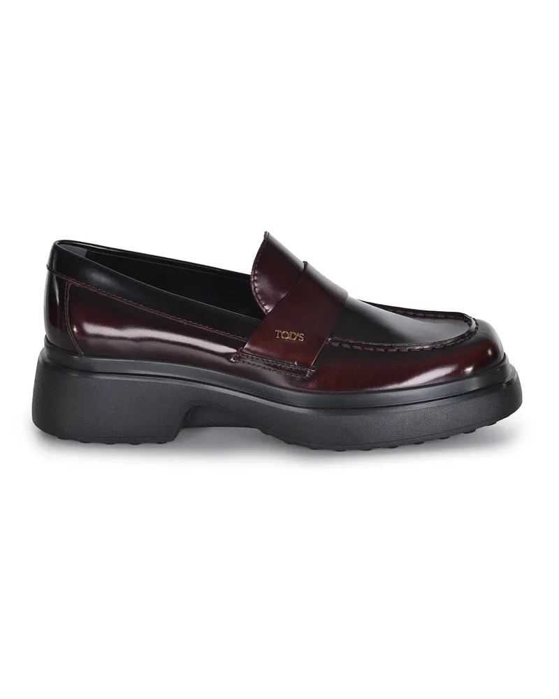 TOD'S Tod 's Slebringe aus Kalbskin Purple
