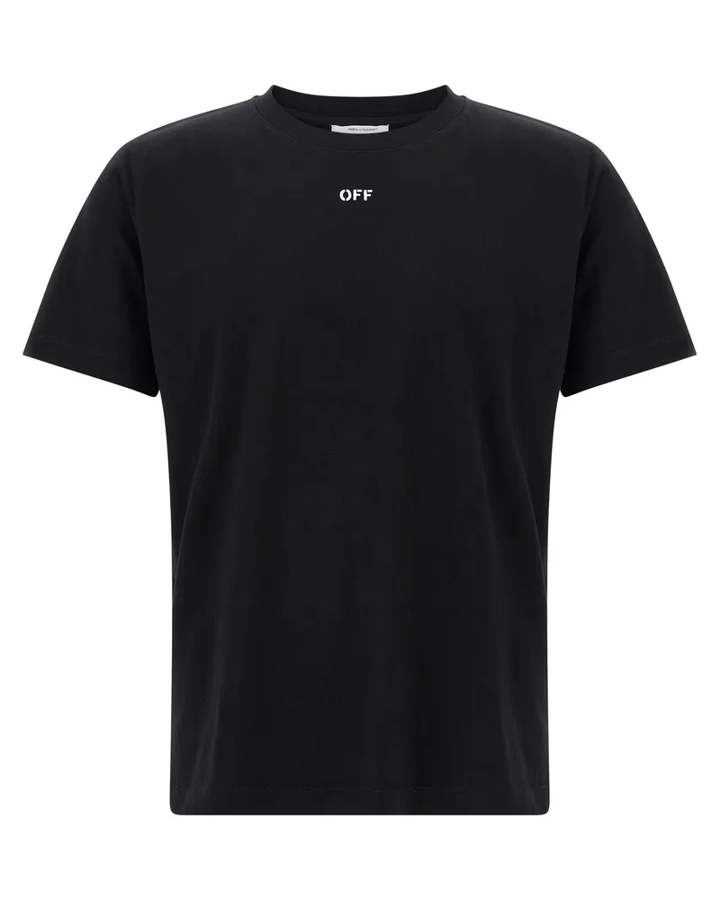 OFF-WHITE Pinsel Pfeil' T -Shirt White