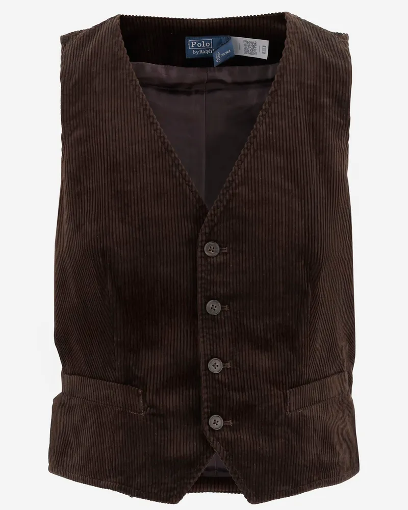 Ralph Lauren Baumwoll Cordcoat Brown