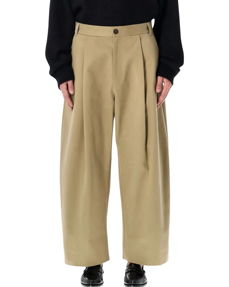 Studio Nicholson Hose Braun Brown