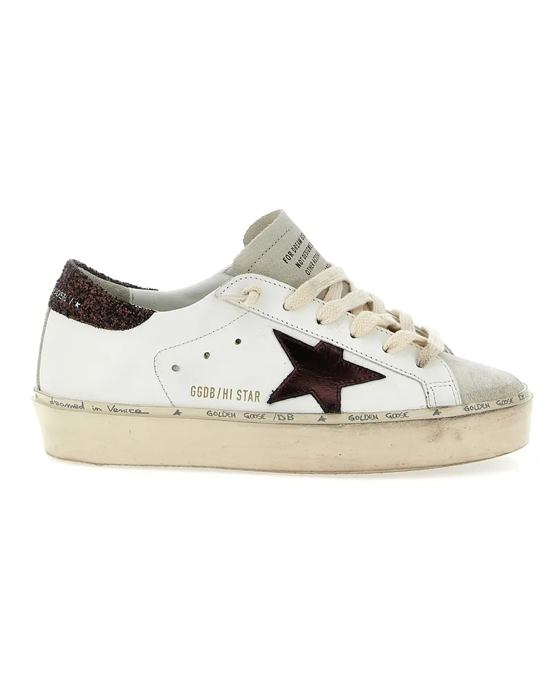 Golden Goose Hi Star' Sneakers Brown