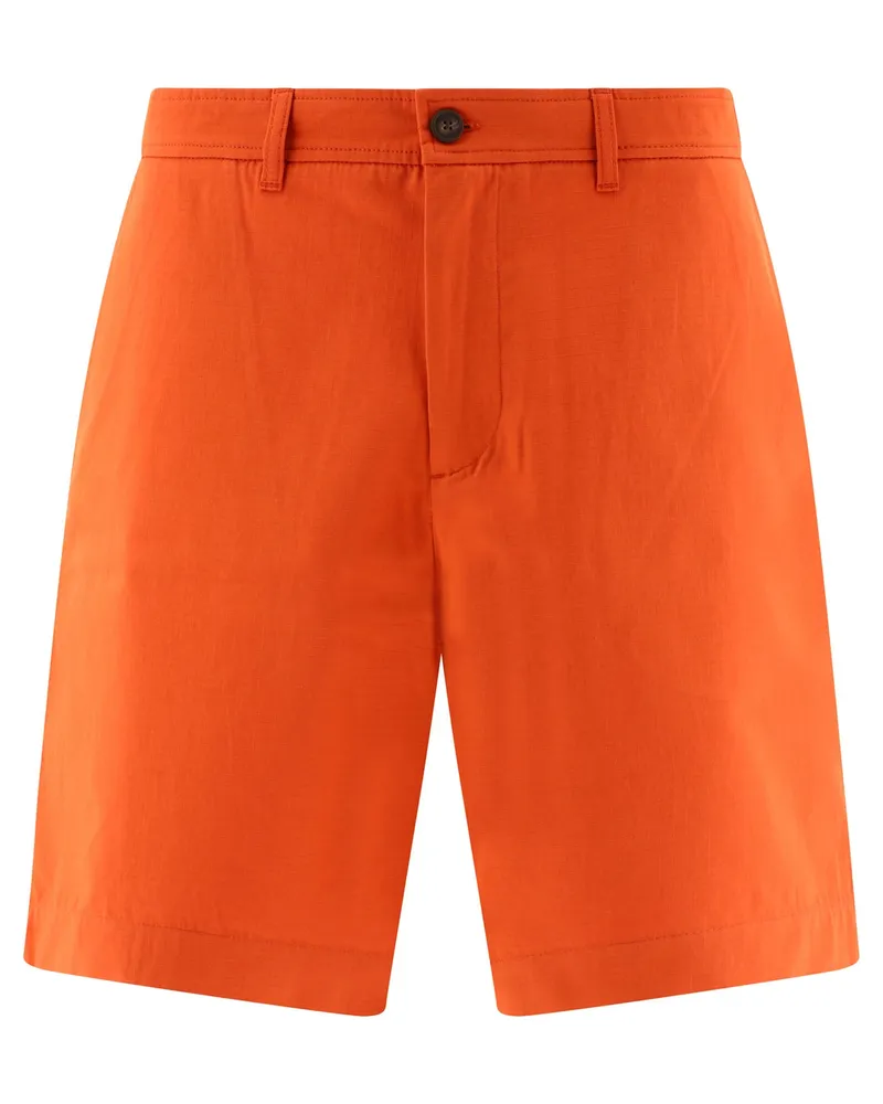 Kitsuné Maison Kitsuné Ripstop Shorts Orange