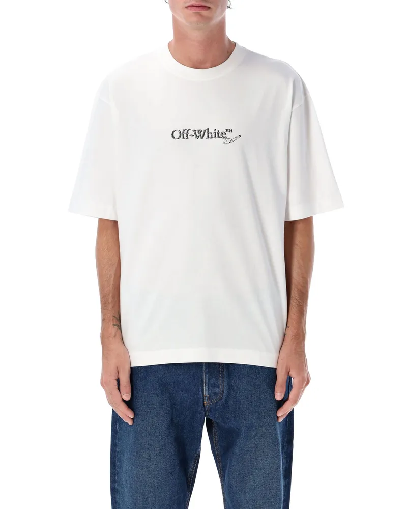 OFF-WHITE T -Shirts und Polos weiß White