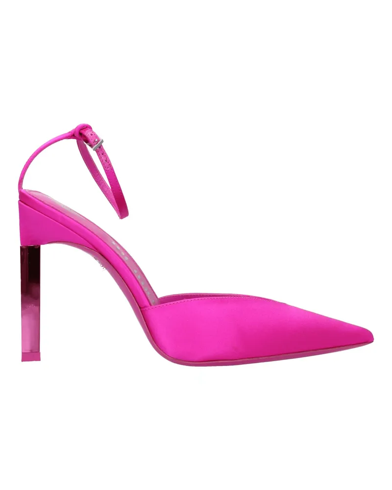 ATTICO Die Attico-Frauens Sandalen aus Satin in Fuchsia -