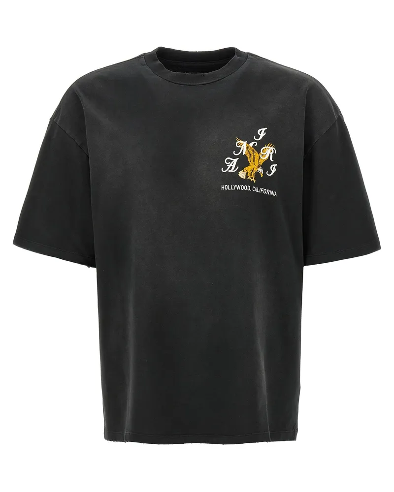 Amiri Crystal Eagle Tee' T -Shirt Black