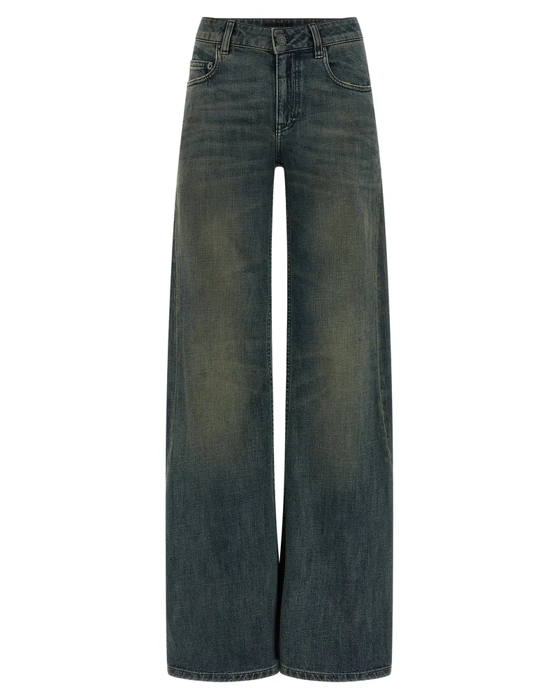 Balenciaga Jeans „A Gamba Ampia Blue