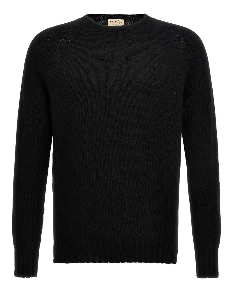 MA'RY'YA Cashmere Pullover Black