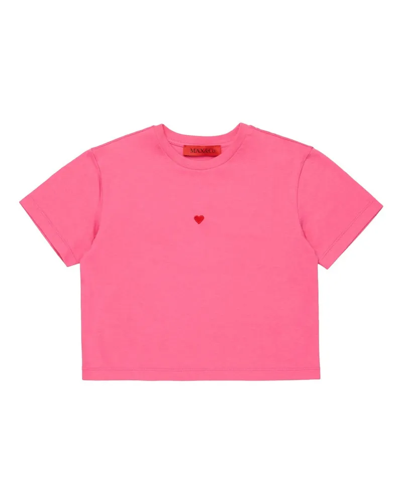 MAX&Co. Max & co. T -Shirt "Herz Pink