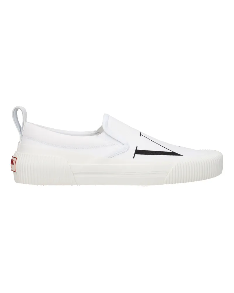 Valentino Garavani Slip auf Herren Stoff weiß -