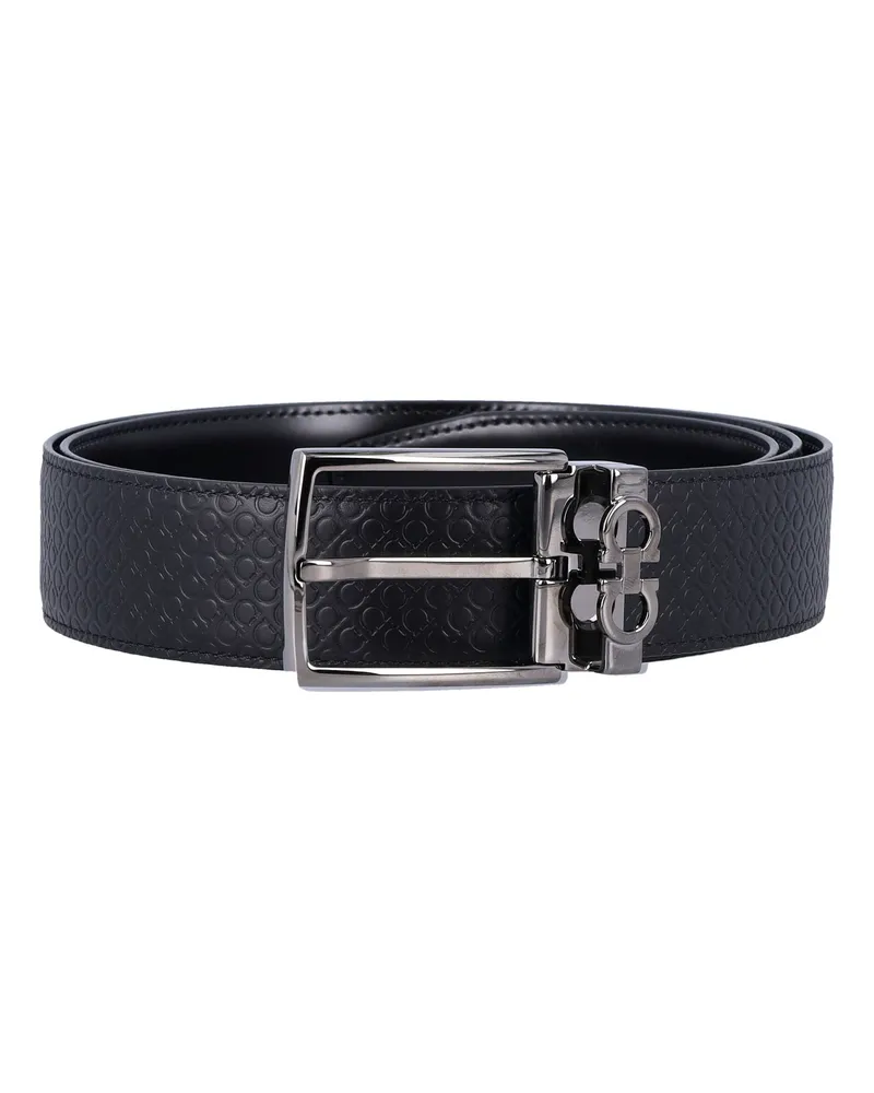 Ferragamo Gürtel schwarz Black