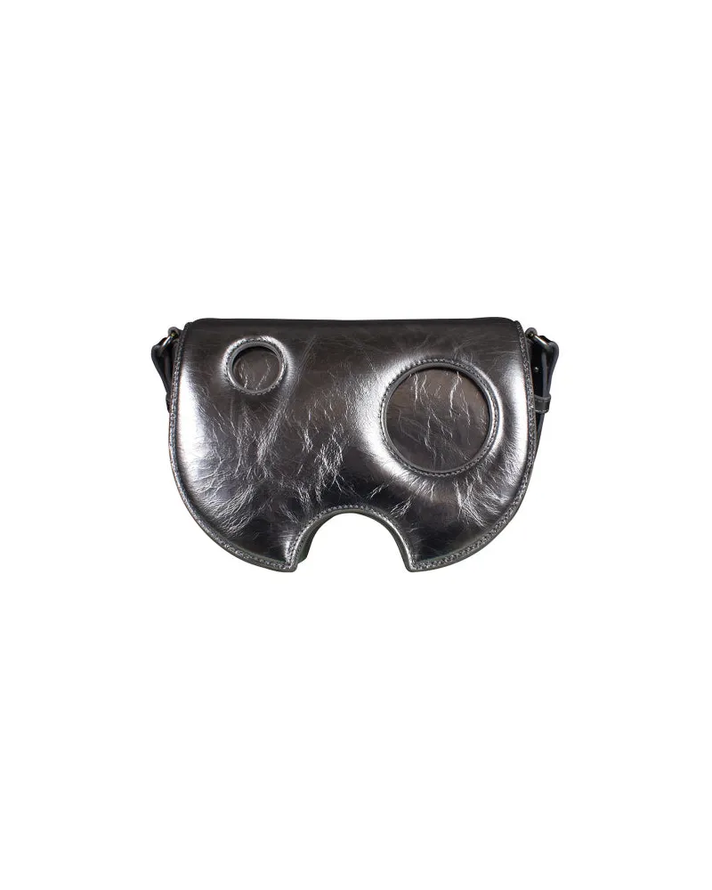 OFF-WHITE Burrow Umhängetasche Silver