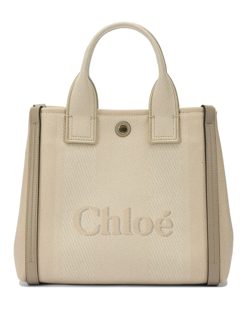 Chloé Carry“ Handtasche Beige
