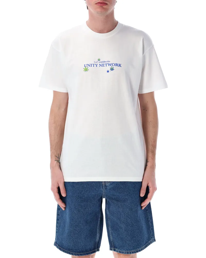 HUF T -Shirts und Polos weiß White