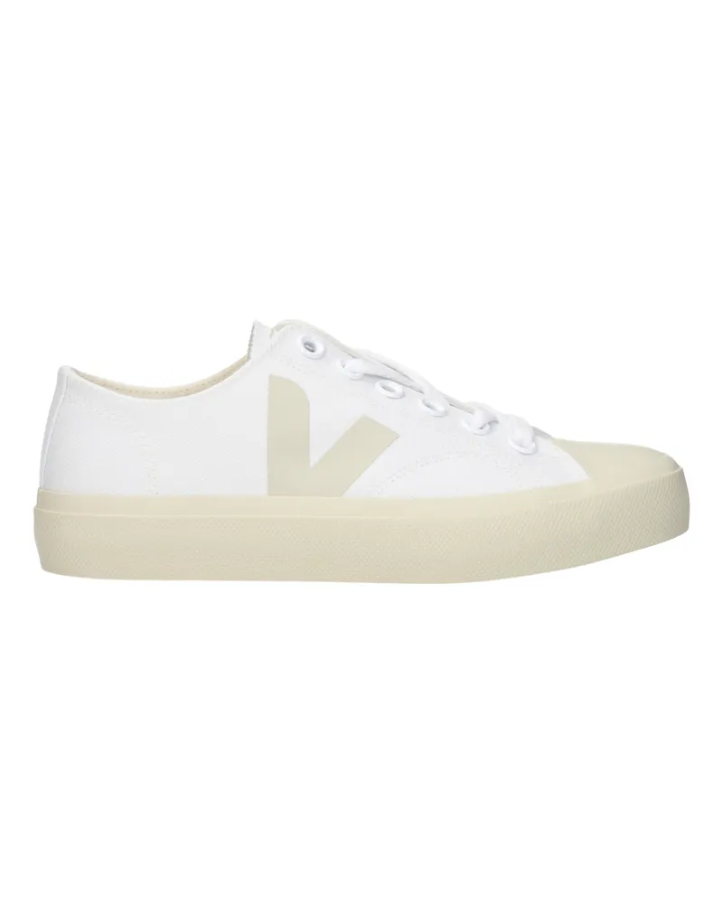VEJA Wata Ii Damens Sneakers aus weißem/beigem Stoff -