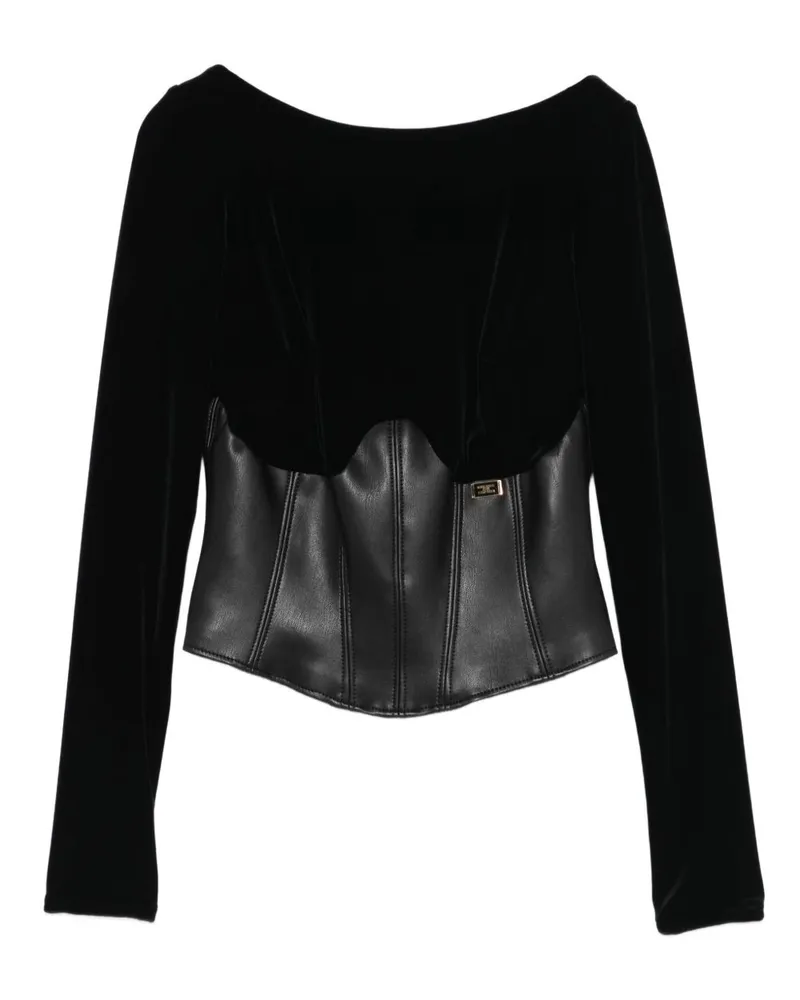 Elisabetta Franchi Pullover schwarz Black