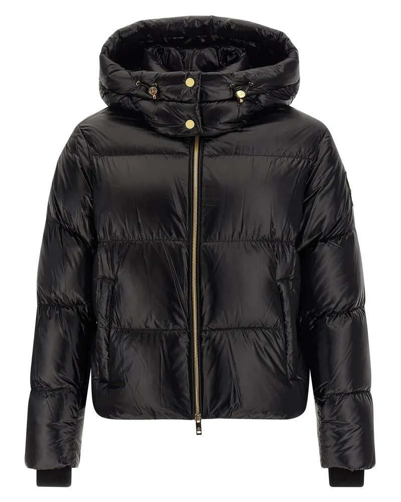 Moose Knuckles Elch Knuckes 'Moonstone' Down Jacke Black