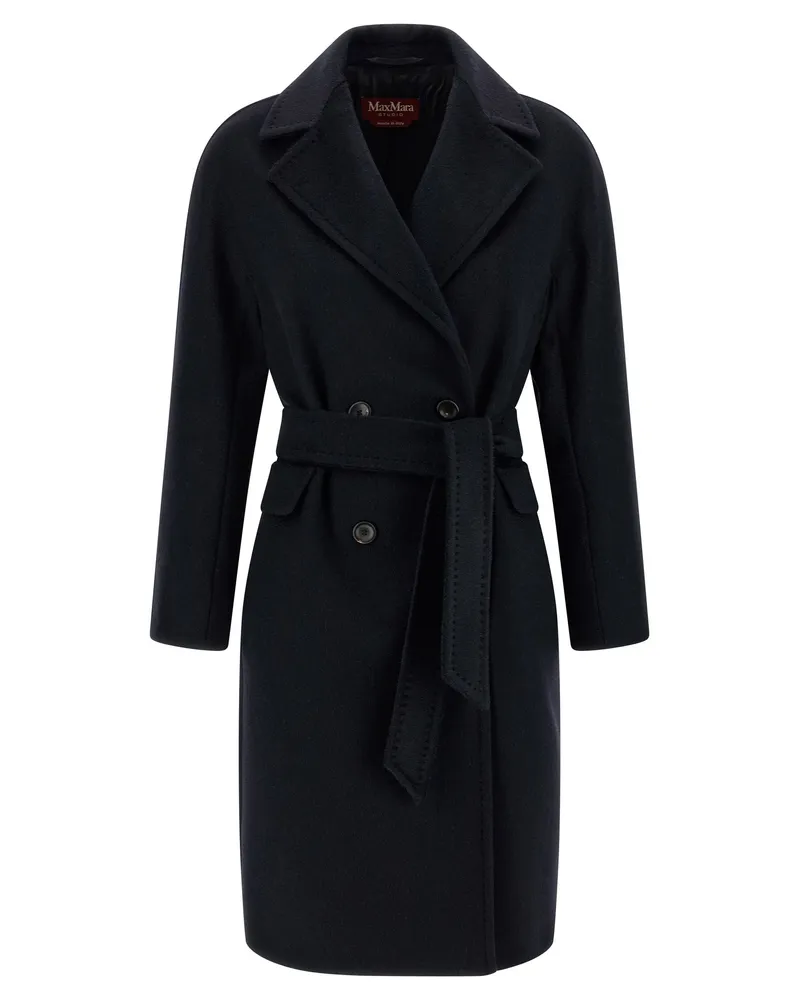 Max Mara Panteon“-Mantel Blue