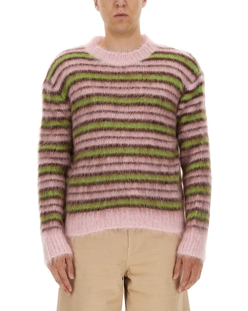 Marni gestreiftes Hemd Multicolour