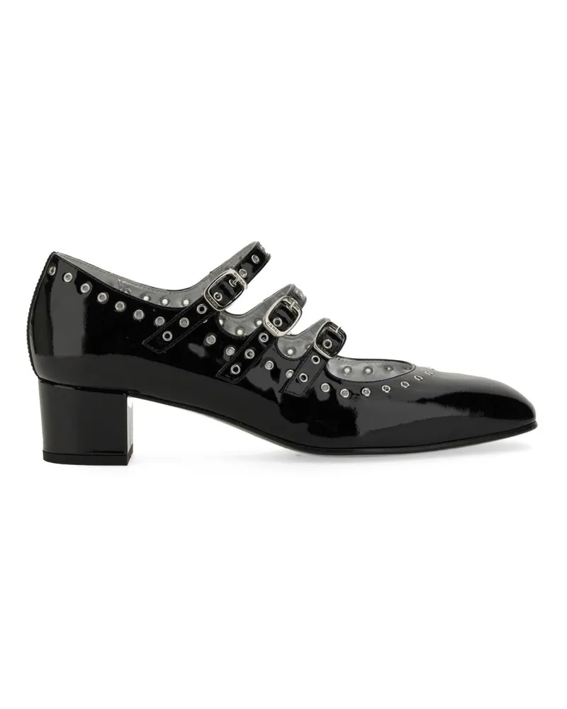 Carel Pump Mary Jane "Camden Black