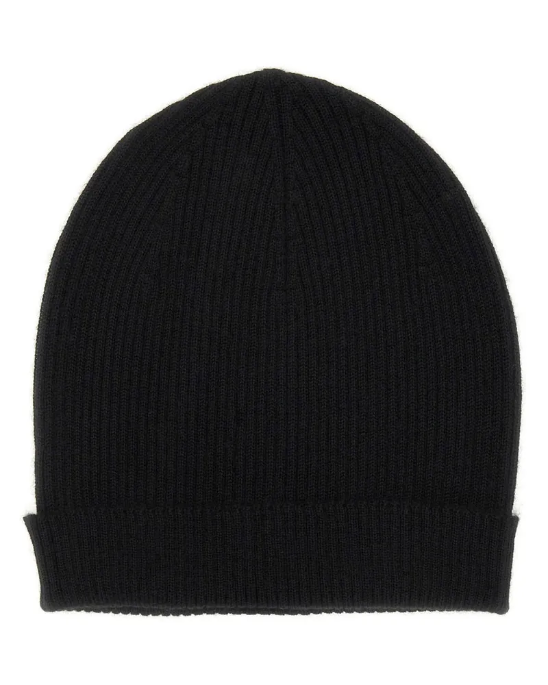 Rick Owens Cashmere Mützenhut Black