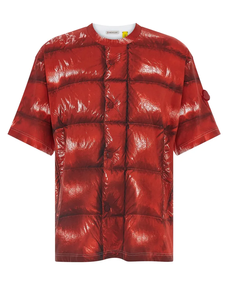 Moncler T -Shirt Moncler X ASAP ROCKY Red