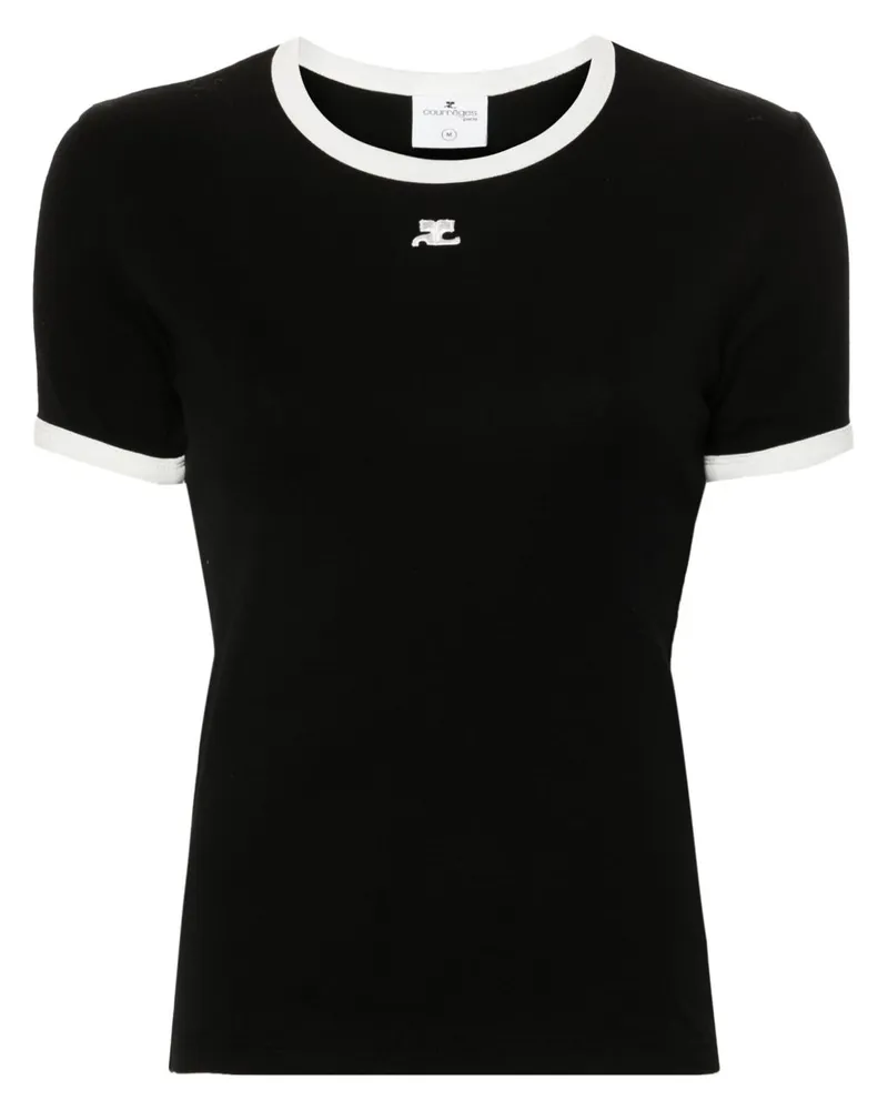 Courrèges Courreves T -Shirts und Polos schwarz Black