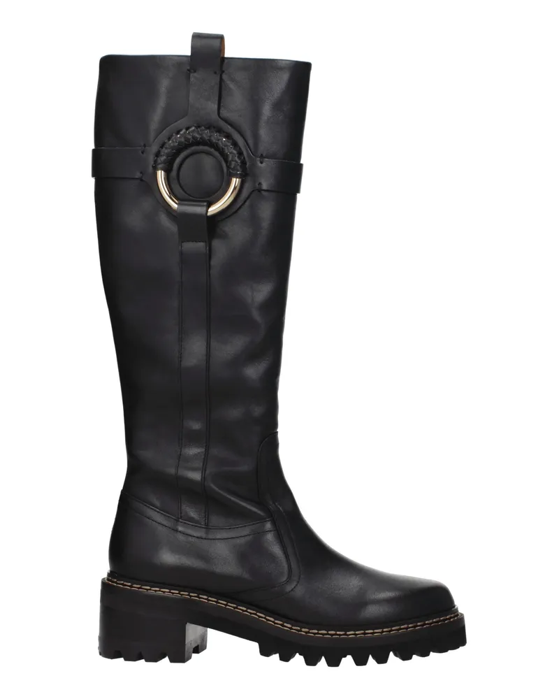 See by Chloé Siehe von Chloé Boots Women Leder schwarz -