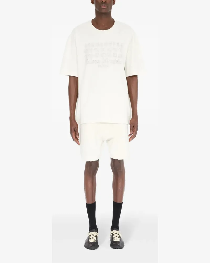 Maison Margiela T -Shirt mit Zahlen Motiv 103