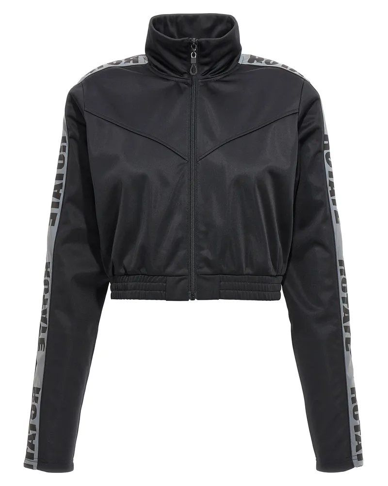 ROTATE Birger Christensen Drehen Sie Birger Christensen Sonntags Kapsel Kumpelte Sweatshirt Schwarz