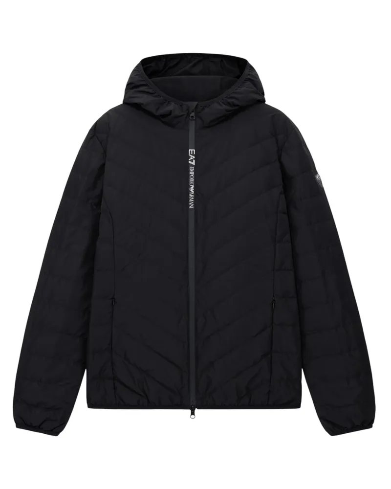 EA7 Mäntel Schwarz Black