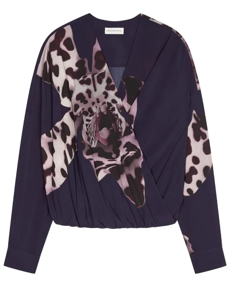 Dries van Noten DRIES VAN NERN 01690 CAMIEL 1015 W.W.SHIRT Navy
