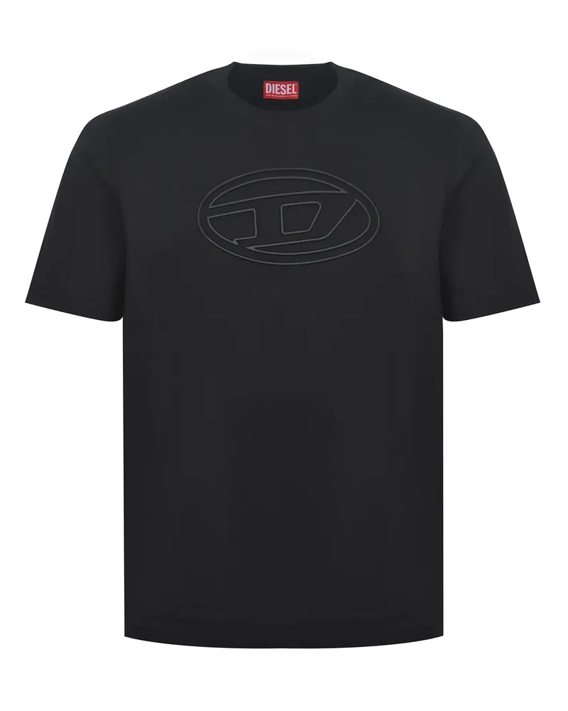Diesel T -Shirt aus Baumwolle Black