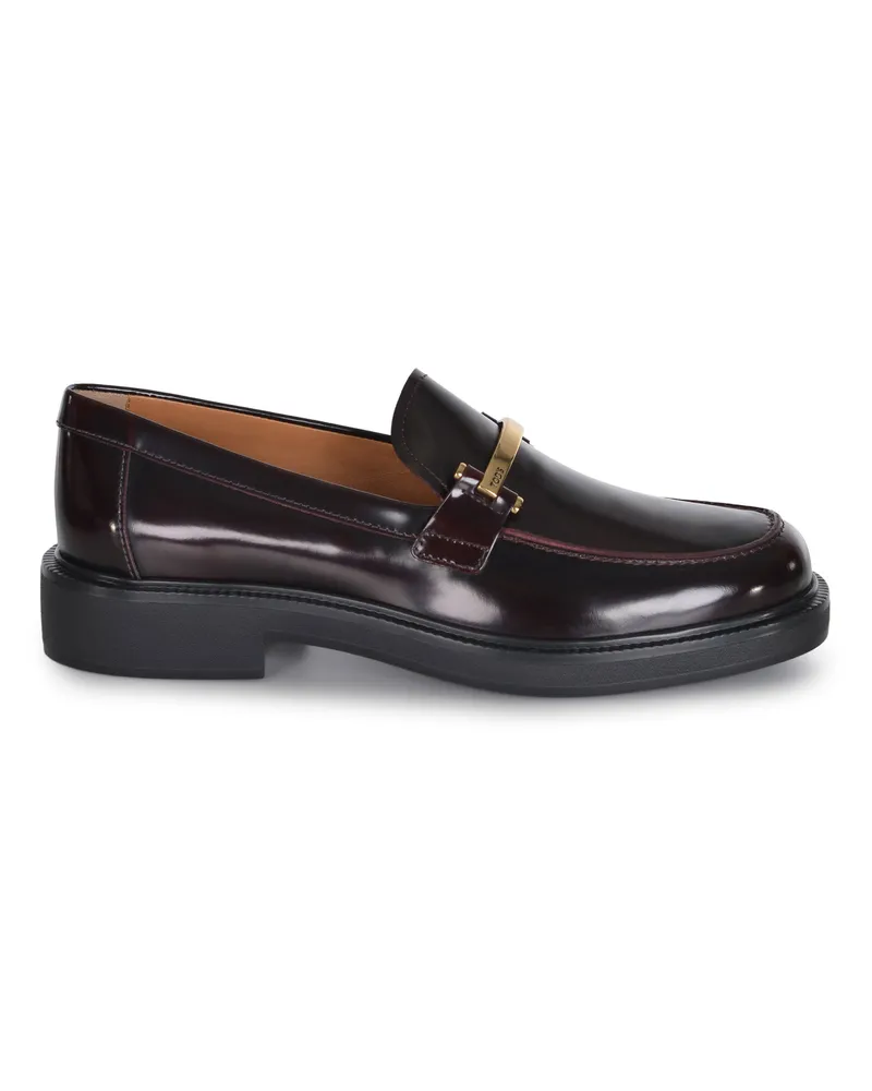 TOD'S Tod 's Slebringe aus Kalbskin Bourgundy