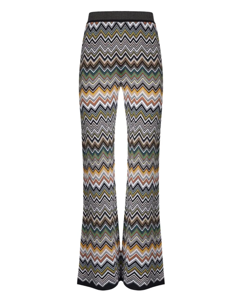 Missoni Wolle Mischhose Brown
