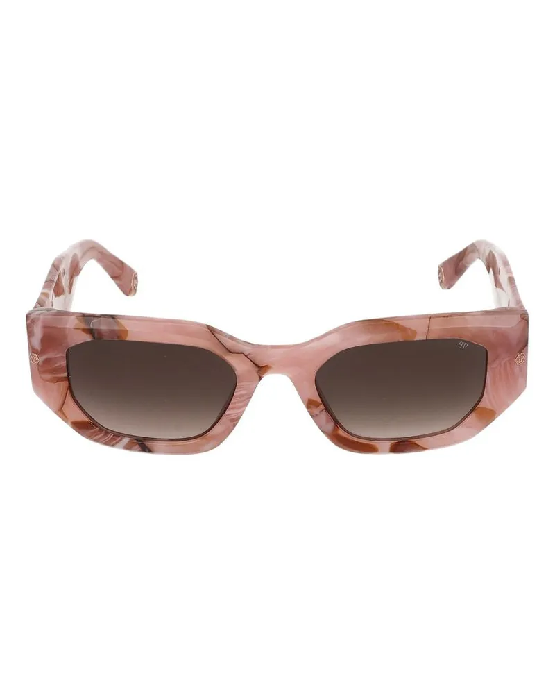 Philipp Plein Sonnenbrille  spp066 M 06 Z8 Rosa Opalino+Rosa Marmorizzato /21/135 06z8