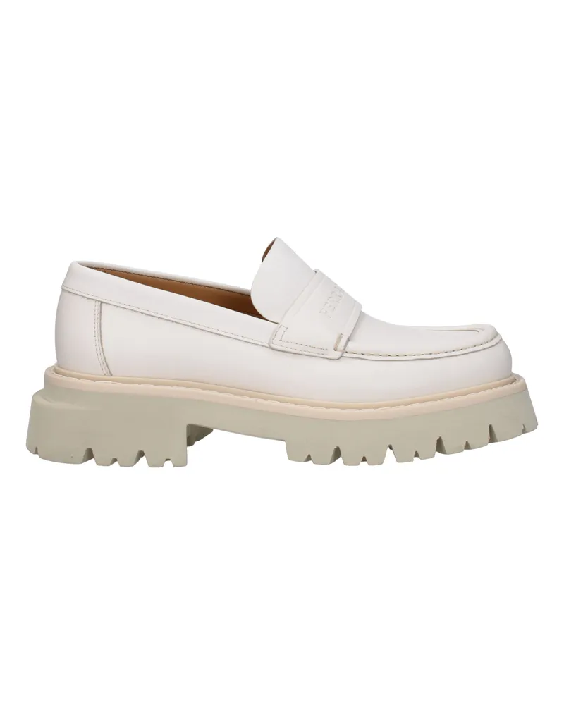 Ferragamo Mocassini Fergal Herren Leder beige/Mascarpone -