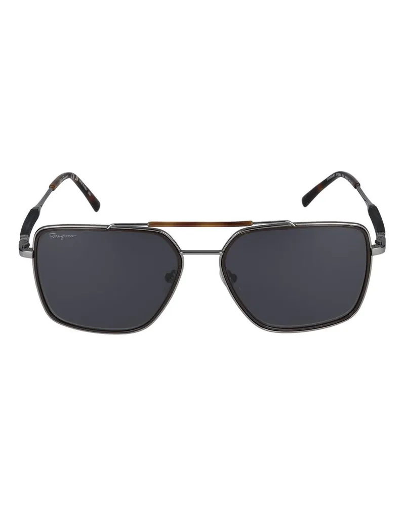 Ferragamo Sonnenbrille  SF298 S 037 Dark Ruthenium/Brown/17/145 037