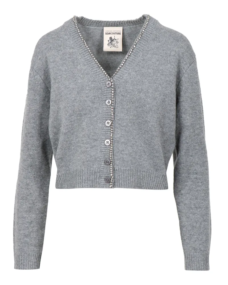 Semicouture Pullover Grau Grey