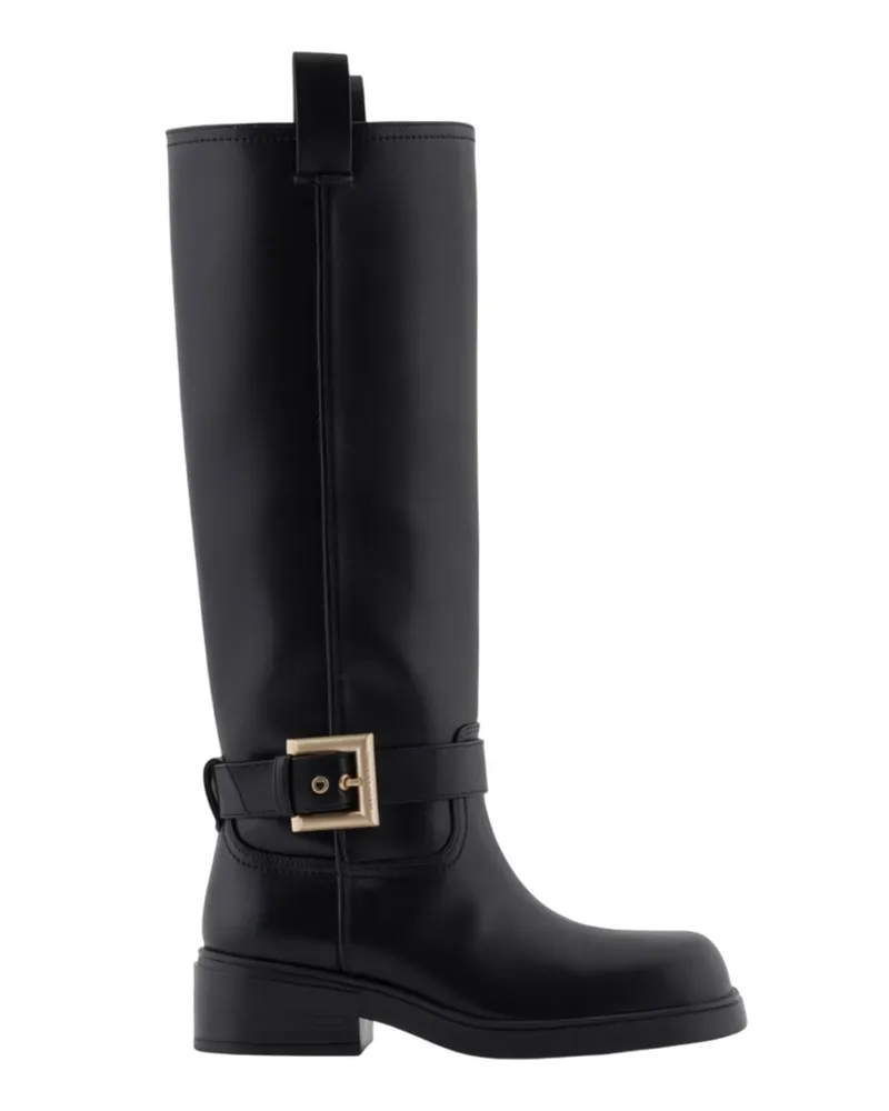 Armani Exchange Boots schwarz Black
