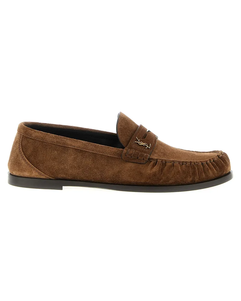 Saint Laurent Laurent“-Loafer Brown