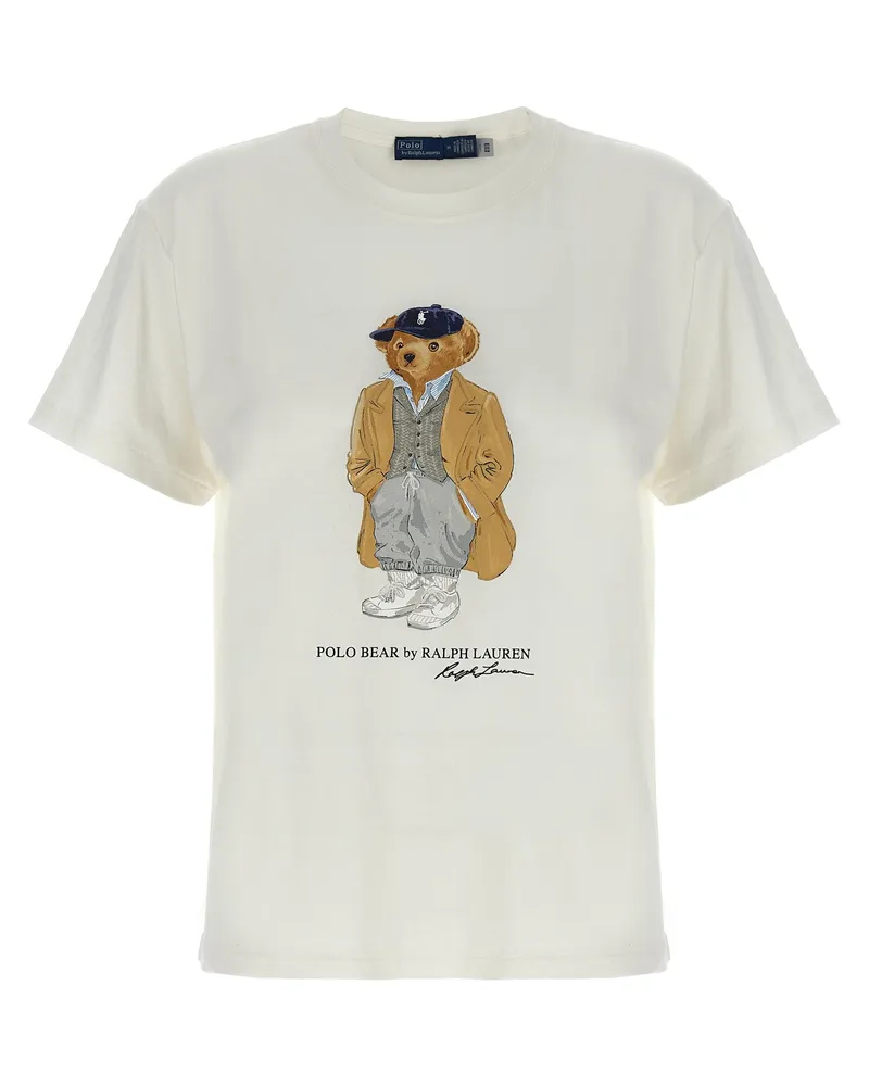 Ralph Lauren Polo Bear' T -Shirt White
