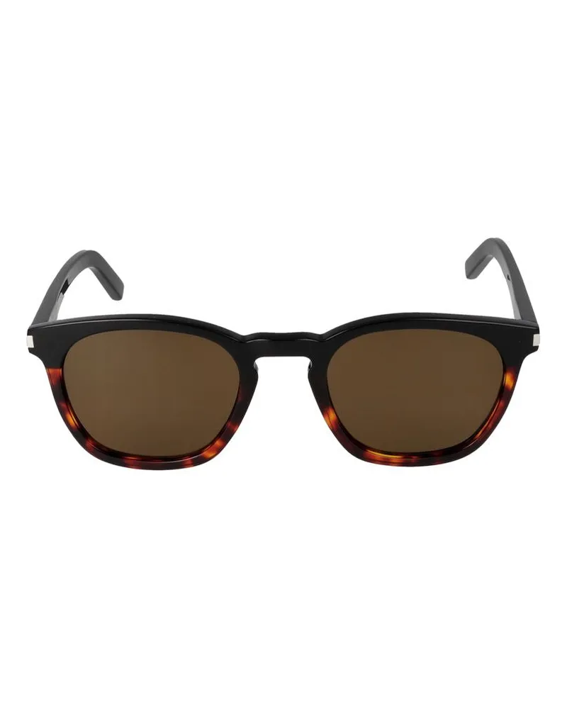 Saint Laurent Sonnenbrille  SL 28 025 Schwarzes Black Brown /23/140 025