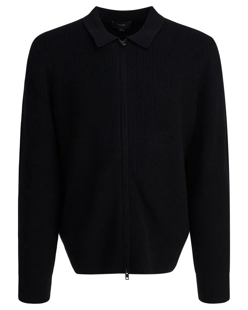 Vince Strickjacke „“ aus Wollmischung Black